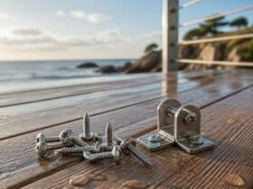 inox A2, visserie et fixations en bord de mer humide