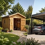 abri jardin carport
