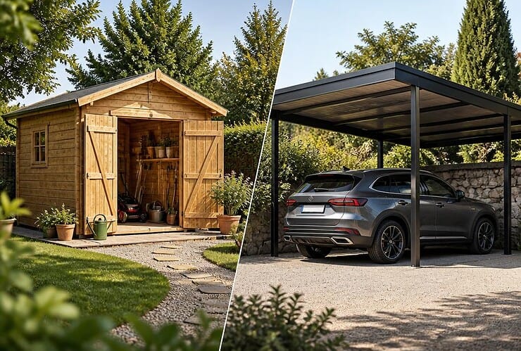 abri jardin carport