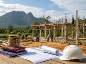 Les travaux de construction du lycée provincial pour minorités ethniques de Khammouane débutent