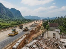 Les travaux de construction sur la route nationale 24B sont accélérés