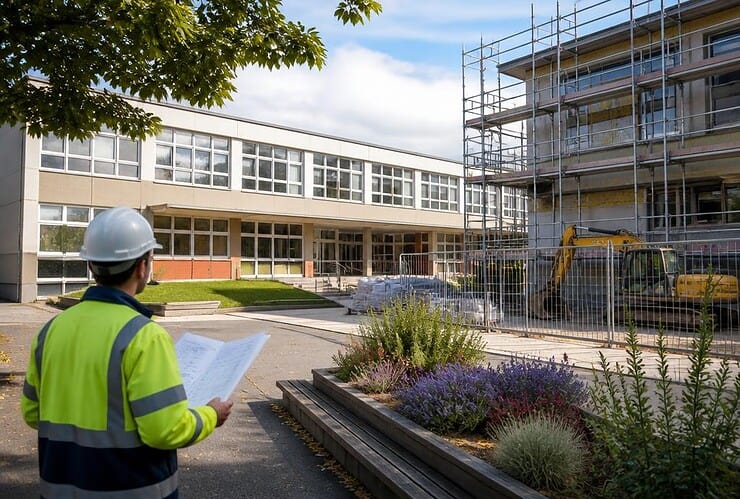 Plusieurs millions d’euros et des années de travaux pour la rénovation complète de ce collège en Lot-et-Garonne