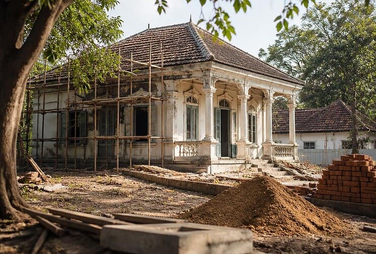 Rénovation de la Maison de Raden Saleh à Cikini