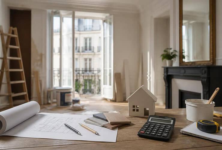 Les questions: Peut-on déduire de ses revenus le montant des travaux engagés pour la rénovation de son appartement à louer ? - 01 02