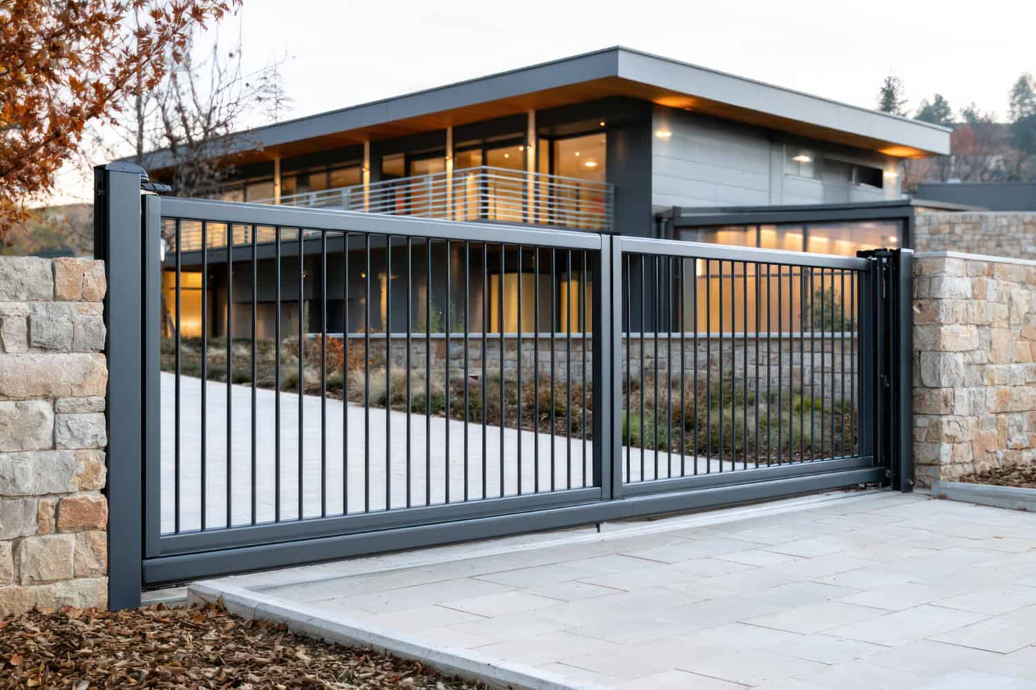 portail de maison design