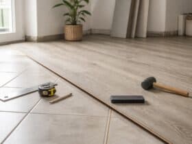 poser revetement pvc sur carrelage