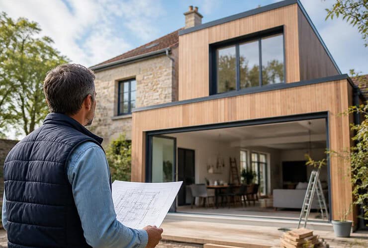 Rénovation, extension, surélévation L’ex-conducteur de travaux accompagne les particuliers en Loire-Atlantique