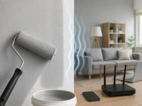 une peinture anti ondes electromagnetiques