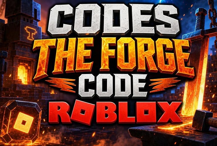 the forge code roblox