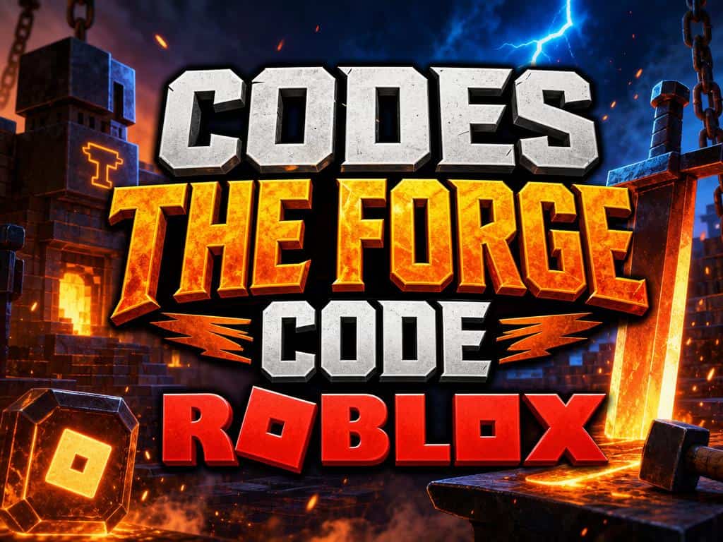 the forge code roblox