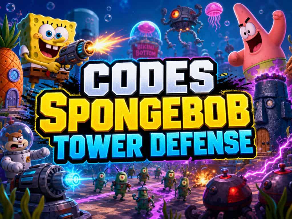 Codes Spongebob Tower Defense
