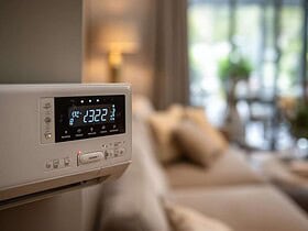 Écart de température intérieur extérieur sans chauffage