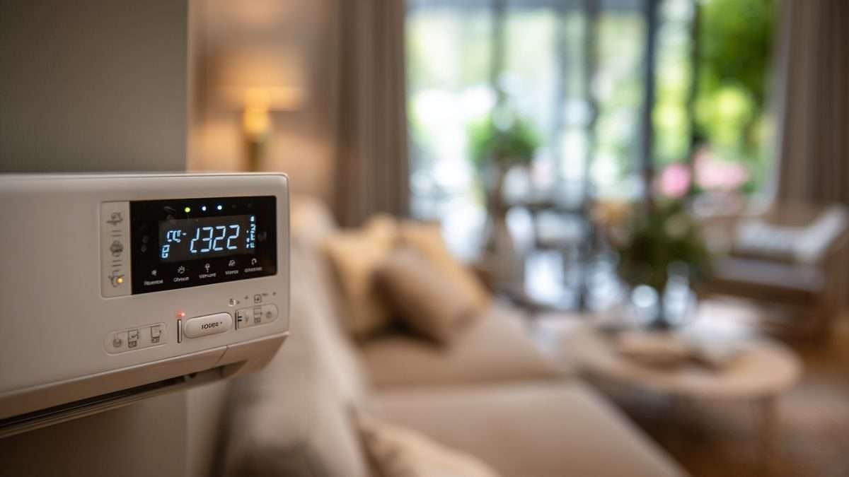 Écart de température intérieur extérieur sans chauffage