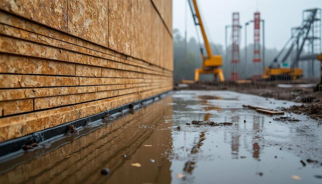 Panneau OSB extérieur et pluie avis