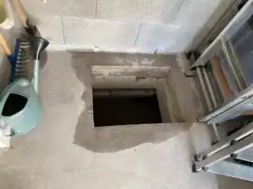 Eau dans le vide sanitaire sur terrain argileux