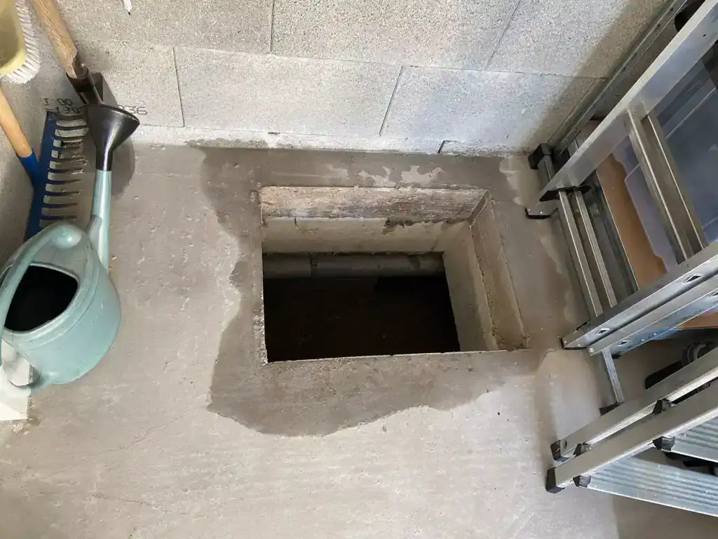 Eau dans le vide sanitaire sur terrain argileux