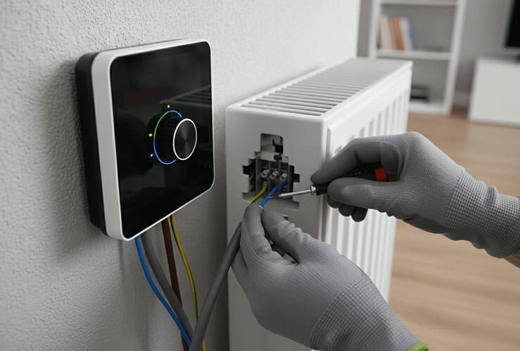Ne pas brancher le fil pilote d'un radiateur