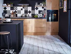 Parquet ou carrelage dans la cuisine