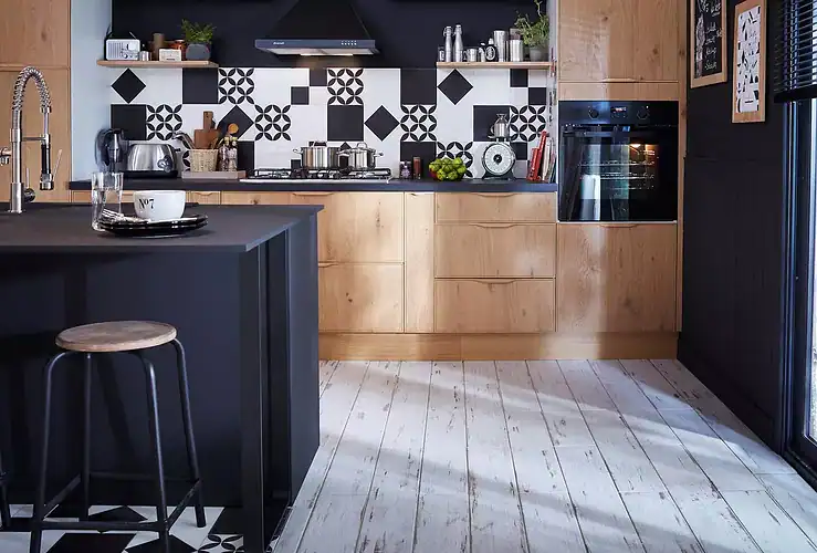 Parquet ou carrelage dans la cuisine
