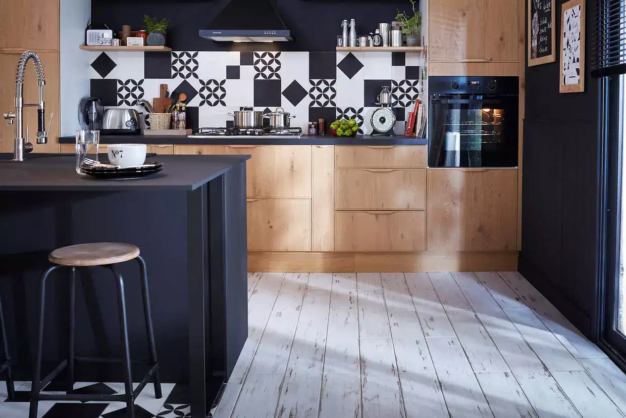 Parquet ou carrelage dans la cuisine