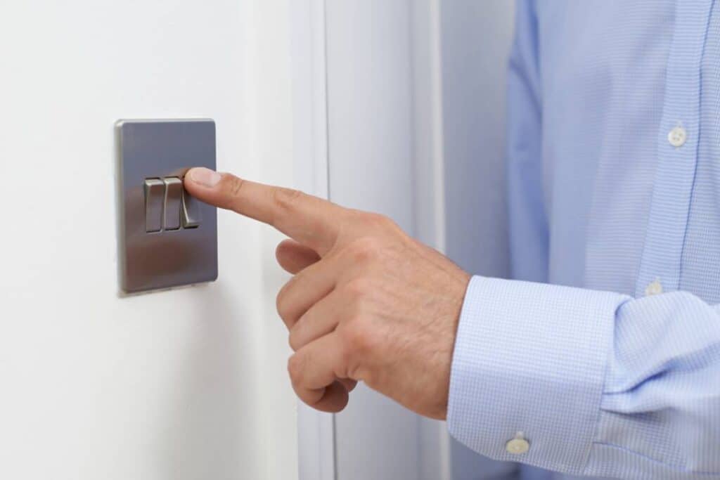 Position interrupteur I ou O