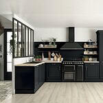 cuisines noire mat