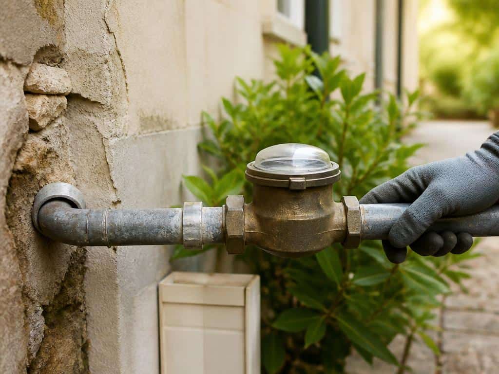 canalisation plomb avant compteur