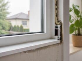 fuite sur fenetre pvc
