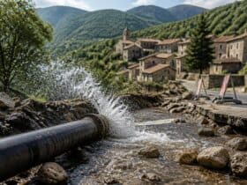 Plus une goutte d'eau au robinet : une fuite prive d'eau 270 habitants de cette commune en Ardèche