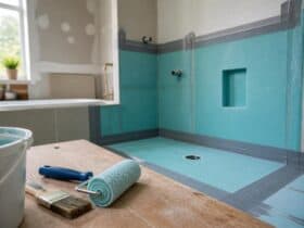 etancheite salle bain absence eau
