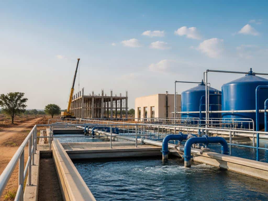 Lancement à Karey Gorou des travaux de construction d’une 3ème usine de traitement d’eau potable pour desservir la ville de Niamey