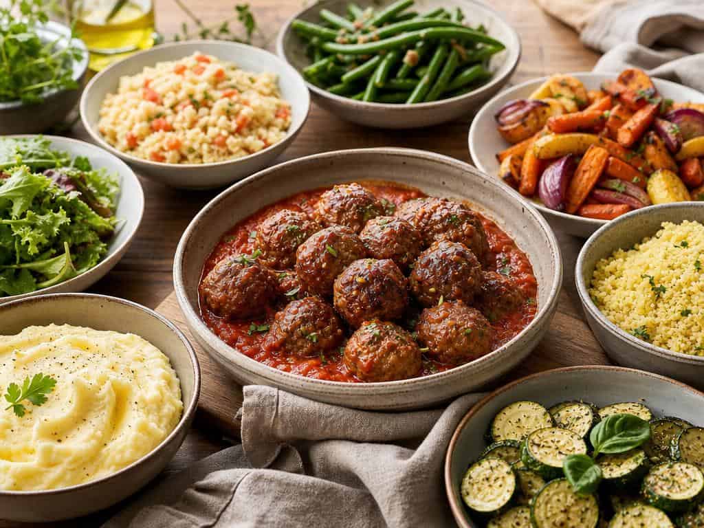 accompagnement pour boulettes de viande