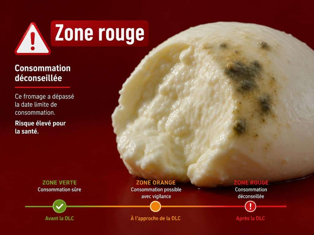 J'ai mangé de la mozzarella périmée