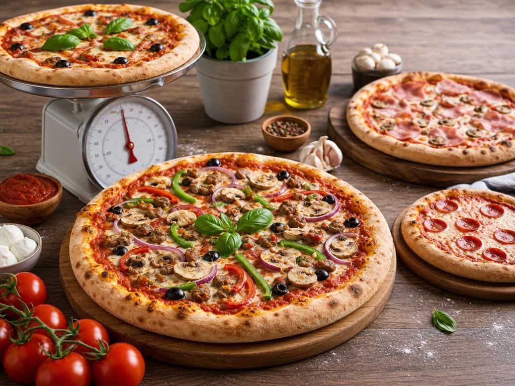 poids d'une pizza