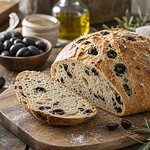 recette pain aux olives