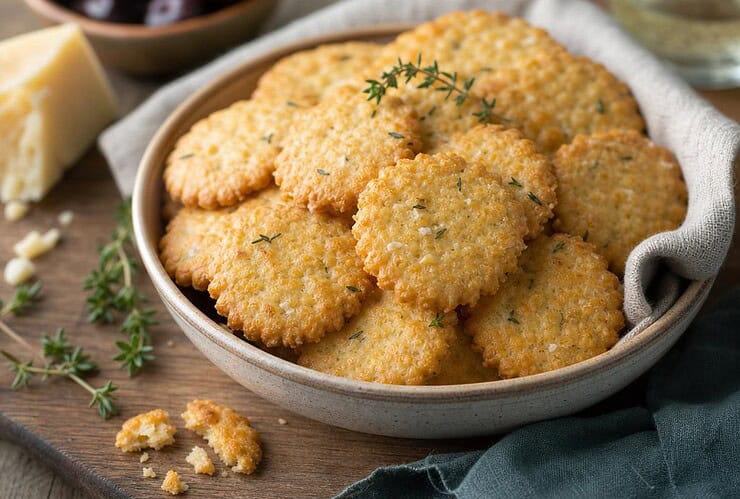 sablés au parmesan