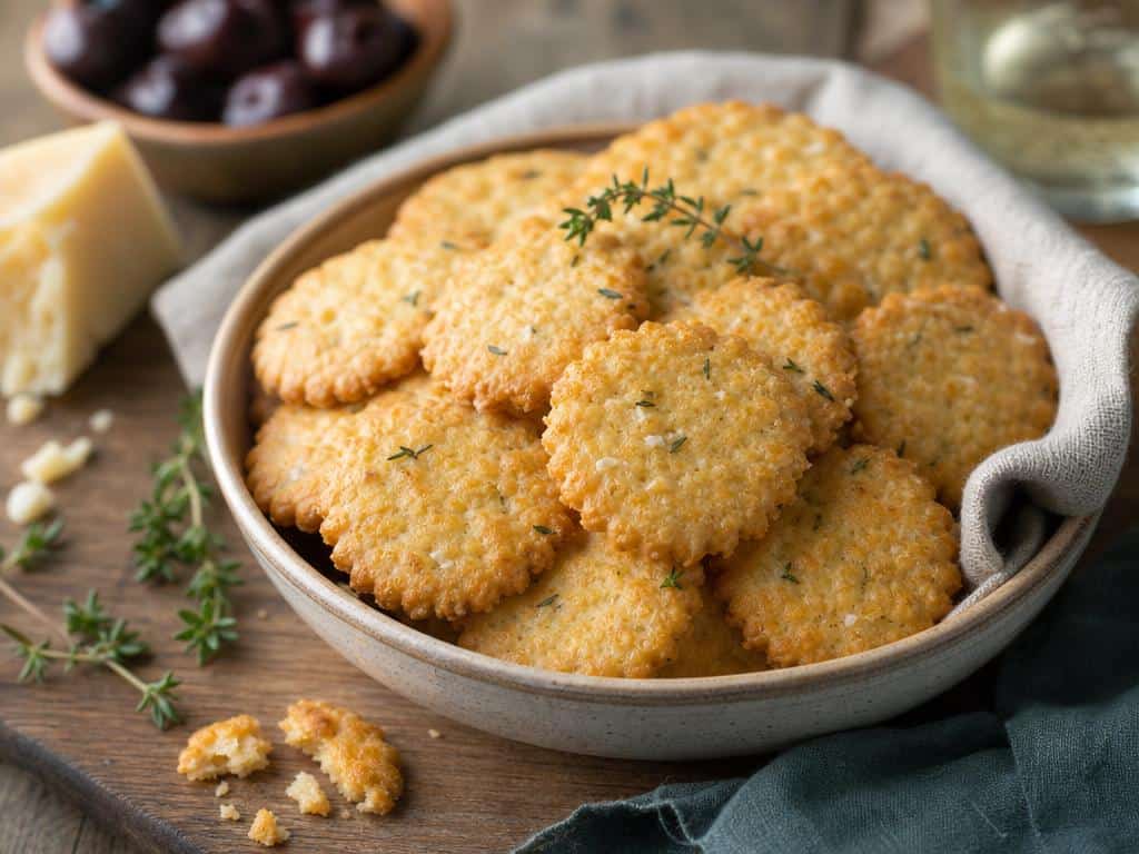 sablés au parmesan