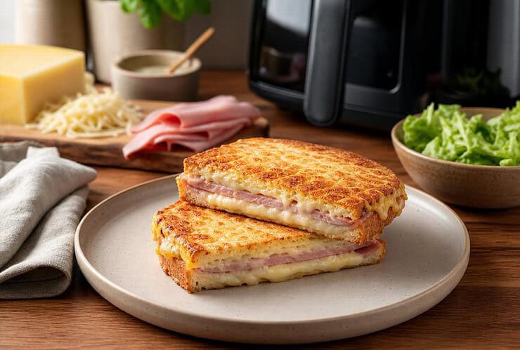 croque monsieur air fryer ninja