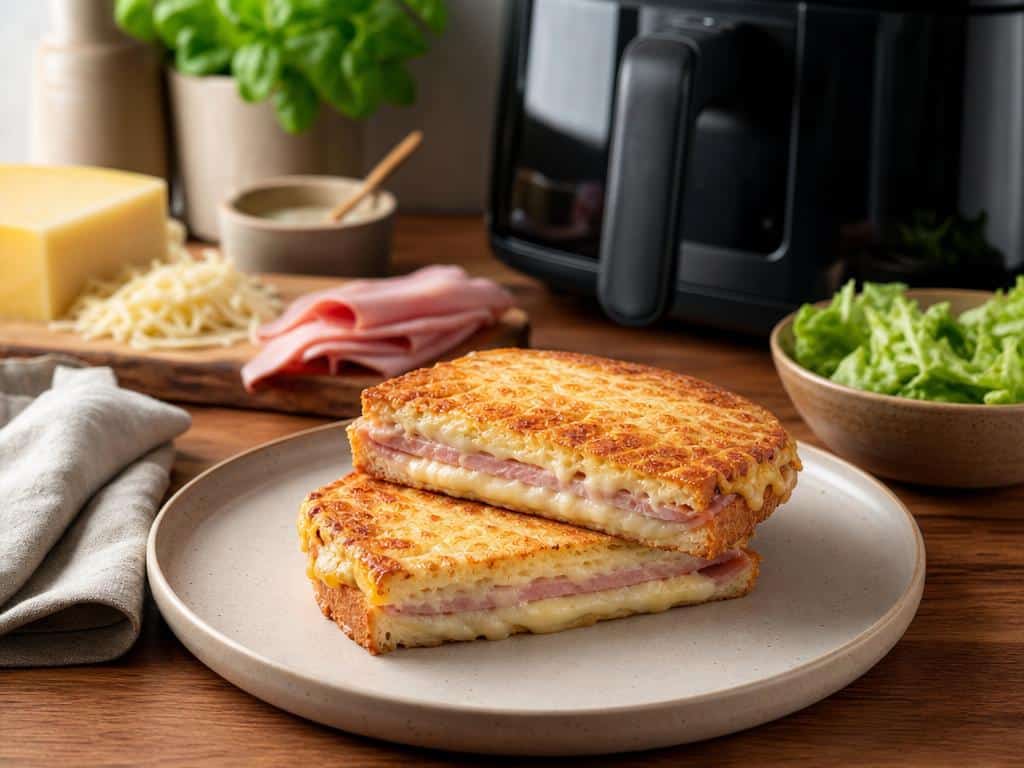 croque monsieur air fryer ninja