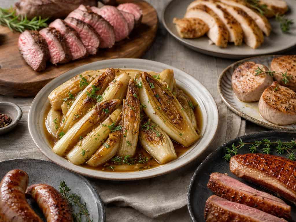 quelle viande pour accompagner des endives braisées