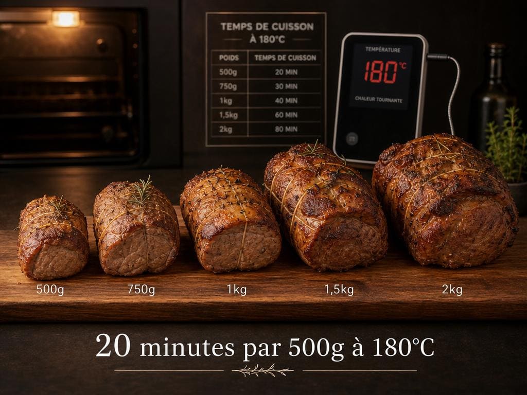 temps de cuisson rôti de sanglier au four 1 kg