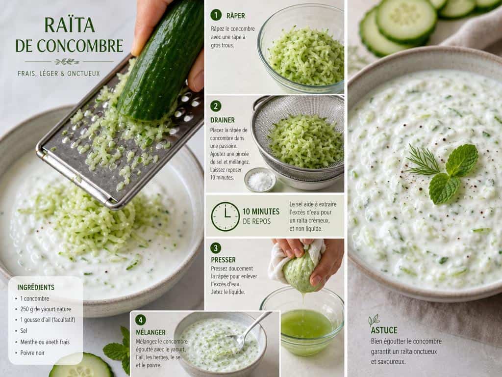 raitia recette