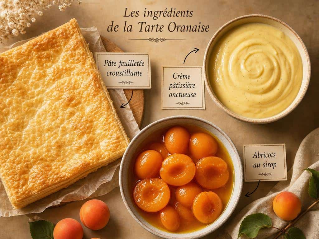 recette tarte oranaise