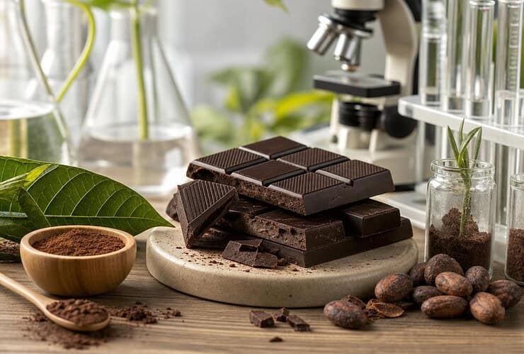 chocolat noir sans métaux lourds