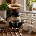 dosage café filtre 12 tasses cuillère à café