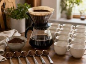 dosage café filtre 12 tasses cuillère à café
