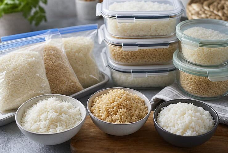 peut on congeler du riz
