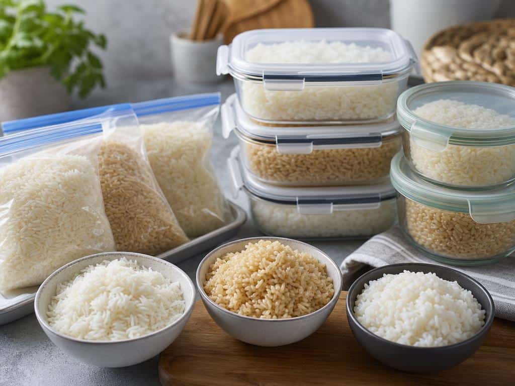 peut on congeler du riz