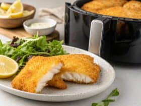 poisson pane surgele au air fryer