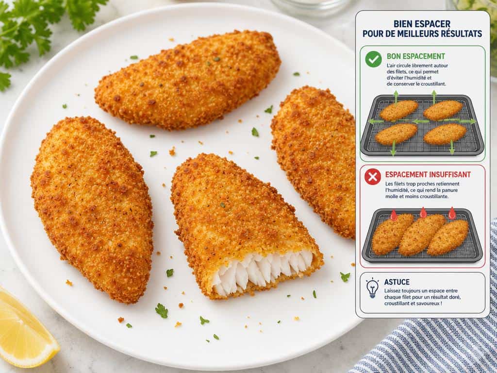 comment faire cuire du poisson pané surgelé au air fryer
